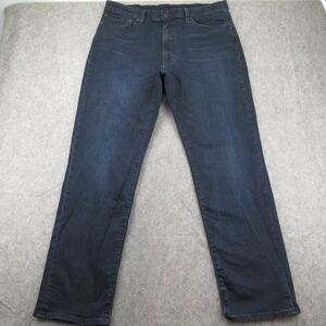 Levi's Premium Men's Athletic Taper Jeans Dark‎ Wash W38 L34 Denim Stretch